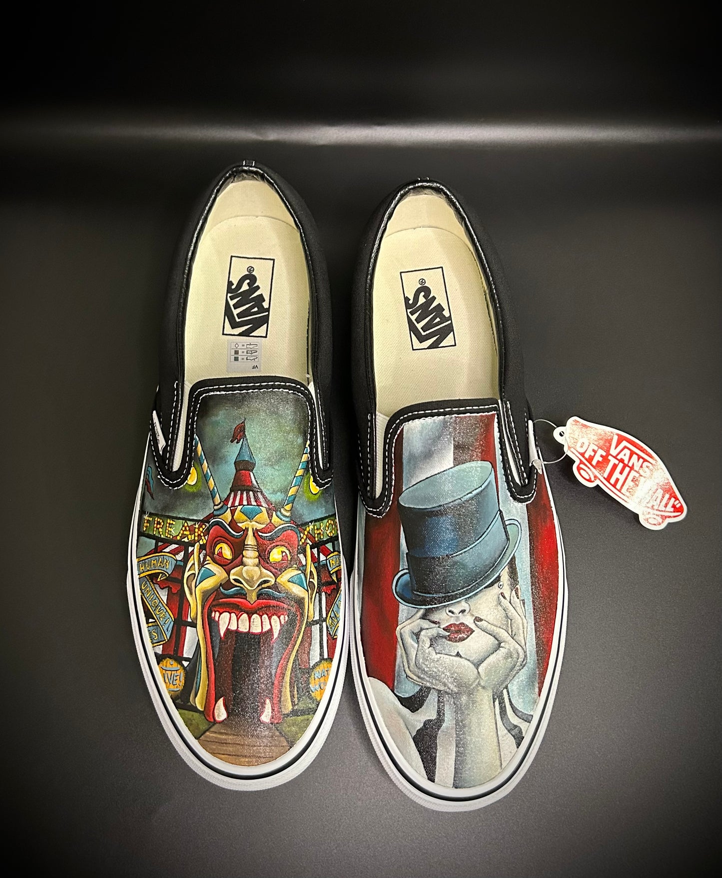 Vans slip-on American Horror Story Freak show