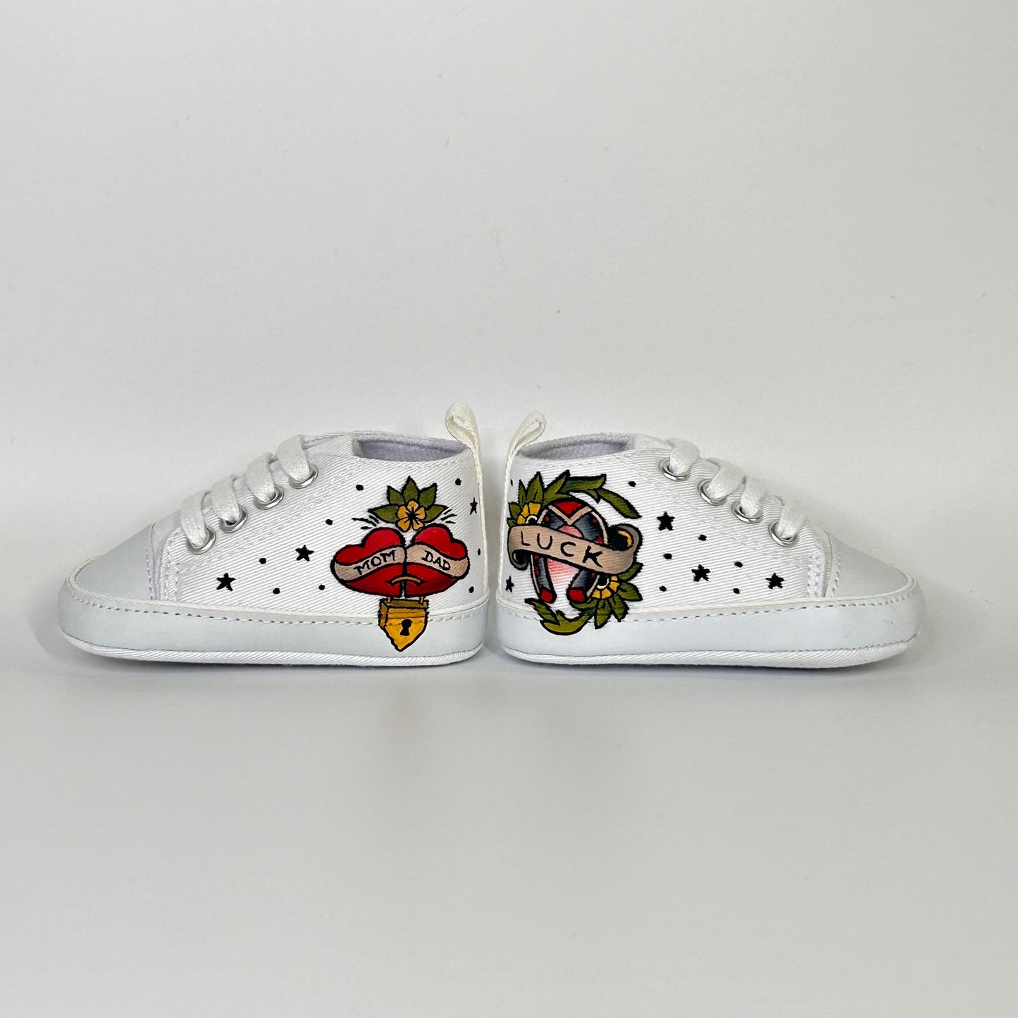 Scarpe culla Traditional Tattoo