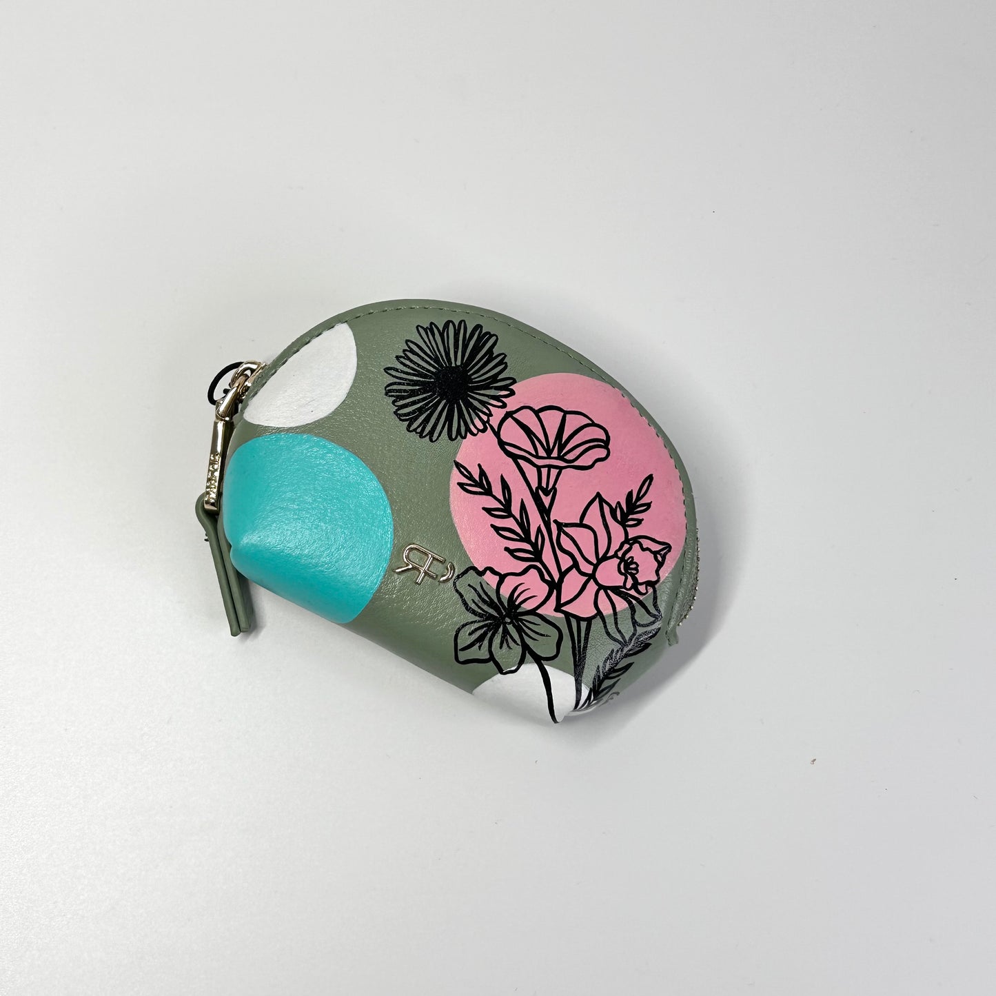 Portamonete dipinto a mano